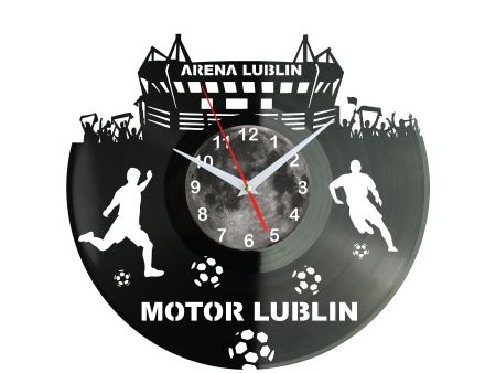 Motor Lublin Zegar Ścienny