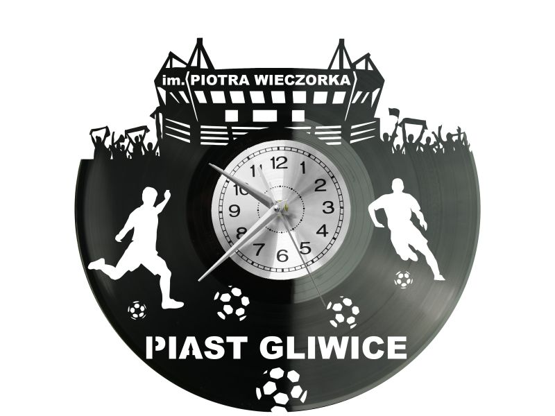 Piast Gliwice Zegar Ścienny