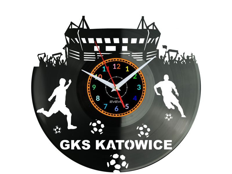 GKS Katowice Zegar Ścienny