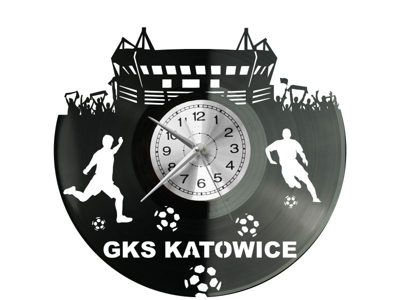 GKS Katowice Zegar Ścienny