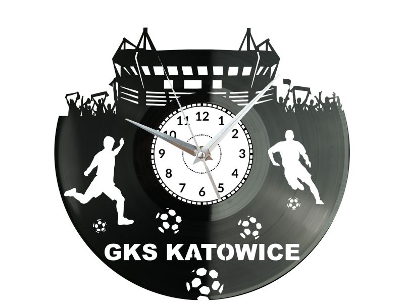 GKS Katowice Zegar Ścienny