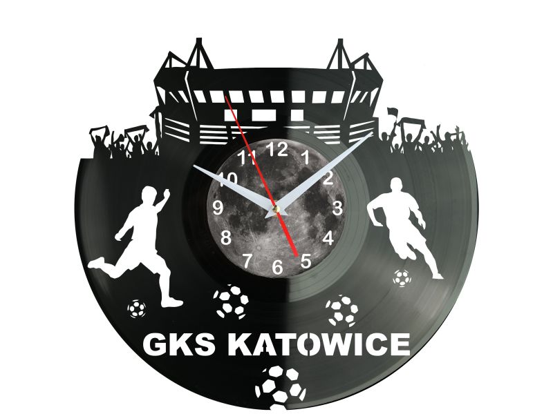 GKS Katowice Zegar Ścienny