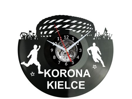 Korona Kielce Zegar Ścienny