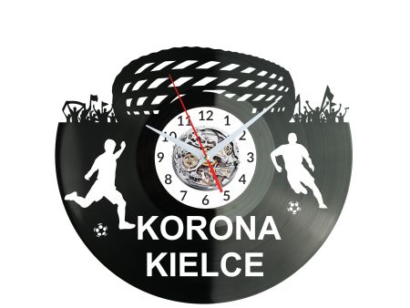 Korona Kielce Zegar Ścienny