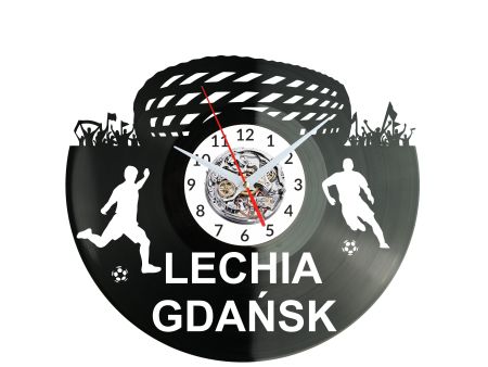 Lechia Gdańsk Zegar Ścienny