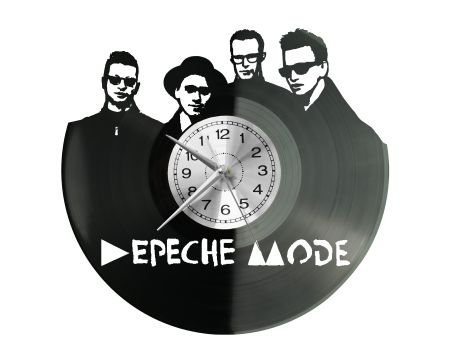 DEPECHE MODE ZEGAR ŚCIENNY PŁYTA WINYLOWA PREZENT UPOMINEK URODZINY DLA NIEJ DLA NIEGO EVEVO EVEVO.PL W0032