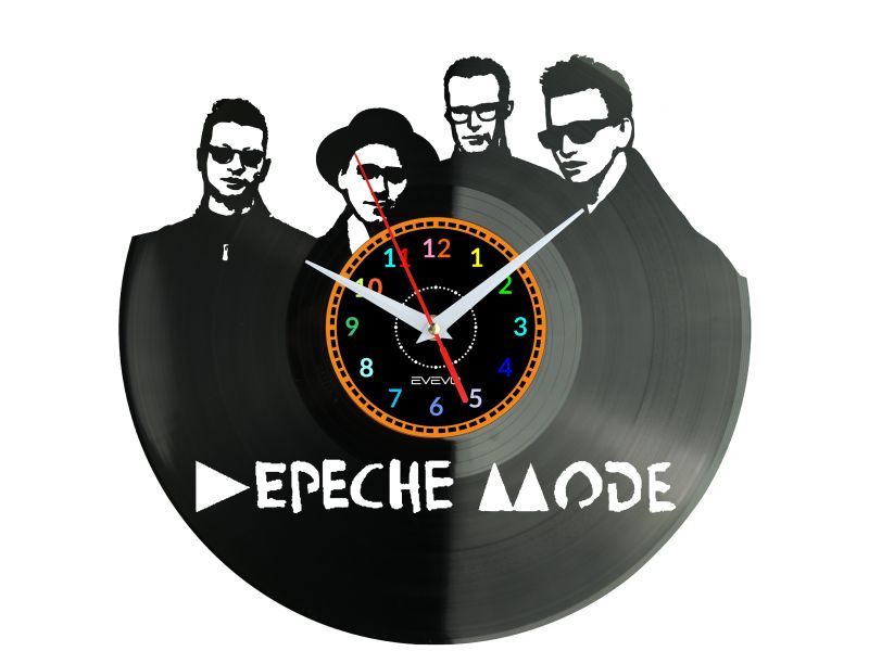 Depeche Mode Zegar Ścienny Winyl Płyta Winylowa Prezent Dla Niej Dla Niego Prezent Urodziny Upominek W0032 evevo evevo.pl