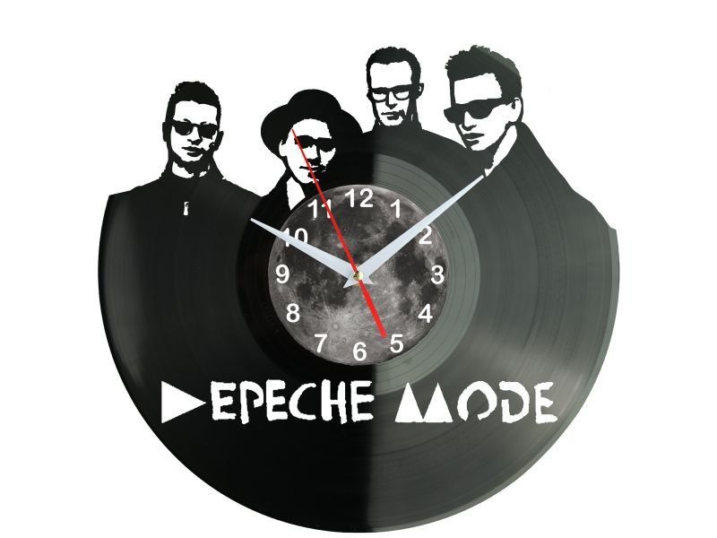 Depeche Mode Zegar Ścienny z Płyty Winylowej Prezent Upominek Urodziny dla Niej i dla Niego EVEVO EVEVO.PL W0032