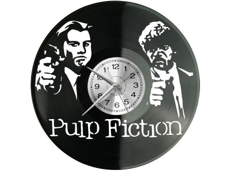 PULP FICTION ZEGAR ŚCIENNY PŁYTA WINYLOWA PREZENT UPOMINEK URODZINY DLA NIEJ DLA NIEGO EVEVO EVEVO.PL W0035