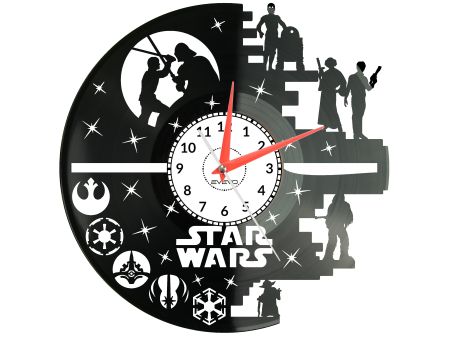 Star Wars Twoje Imię ŚCIENNY DEKORACYJNY NOWOCZESNY PŁYTA WINYLOWA WINYL NA PREZENT EVEVO