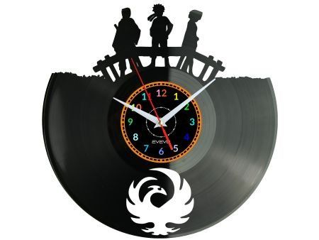 Naruto Manga Anime Zegar Ścienny z Płyty Winylowej Prezent Upominek Urodziny dla Niej i dla Niego EVEVO EVEVO.PL W0041