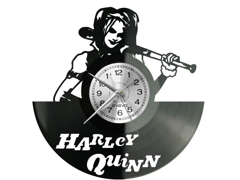harley quinn zegar ścienny