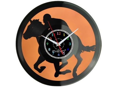 ZEGAR ŚCIENNY KOŃ TOROWY WYŚCIGOWY GALOPER empik
