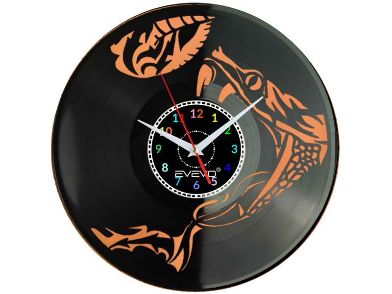 ZEGAR ŚCIENNY WĄŻ GAD ŻMIJA PYTON EVEVO