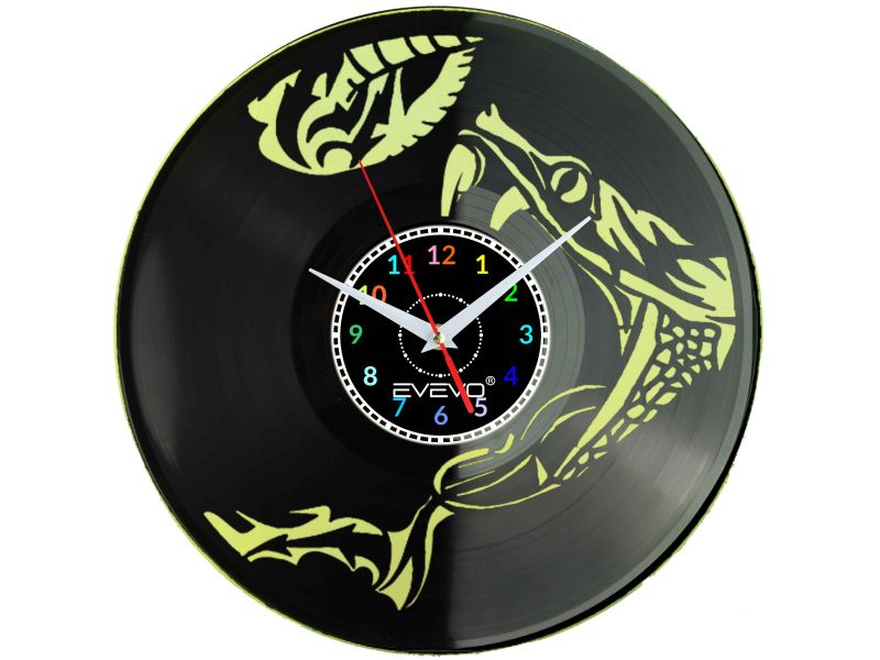 ZEGAR ŚCIENNY WĄŻ GAD ŻMIJA PYTON EVEVO