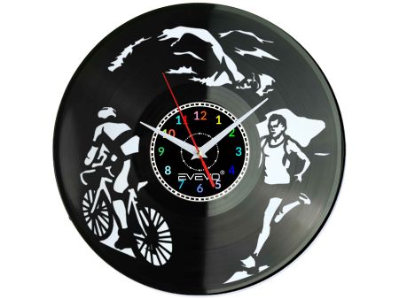 ZEGAR ŚCIENNY IRONMAN TRIATHLON EVEVO