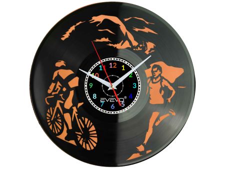 ZEGAR ŚCIENNY IRONMAN TRIATHLON EVEVO