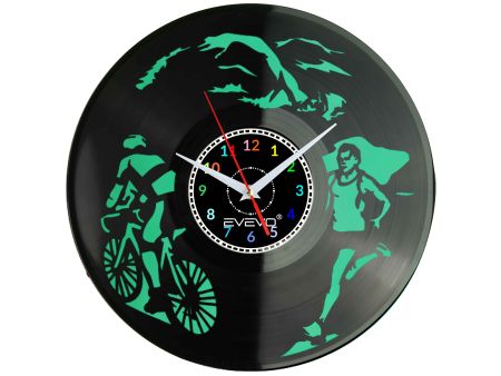 ZEGAR ŚCIENNY IRONMAN TRIATHLON EVEVO