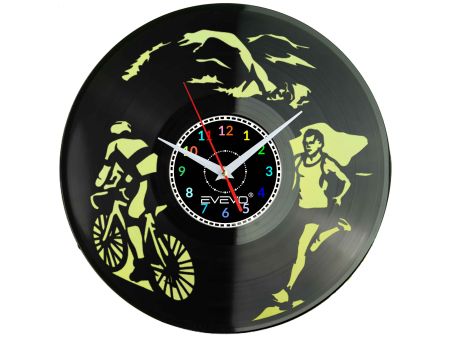 ZEGAR ŚCIENNY IRONMAN TRIATHLON EVEVO