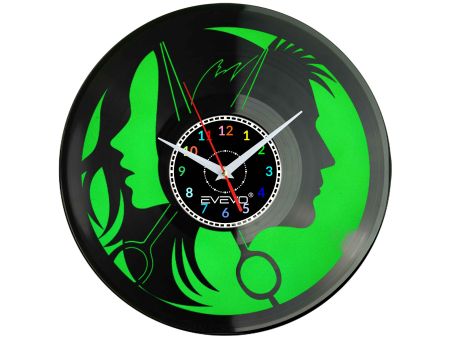 ZEGAR ŚCIENNY SALON FRYZJERSKI STUDIO FRYZJERSKIE EVEVO