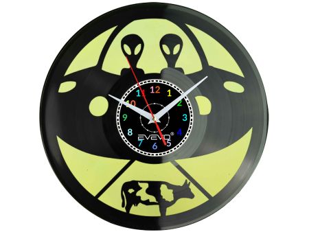 ZEGAR ŚCIENNY UFO STATEK KOSMICZNY EVEVO