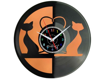 The Beatles Zegar Ścienny Winyl Płyta Winylowa Prezent Dla Niej Dla Niego Prezent Urodziny Upominek evevo evevo.pl W0001