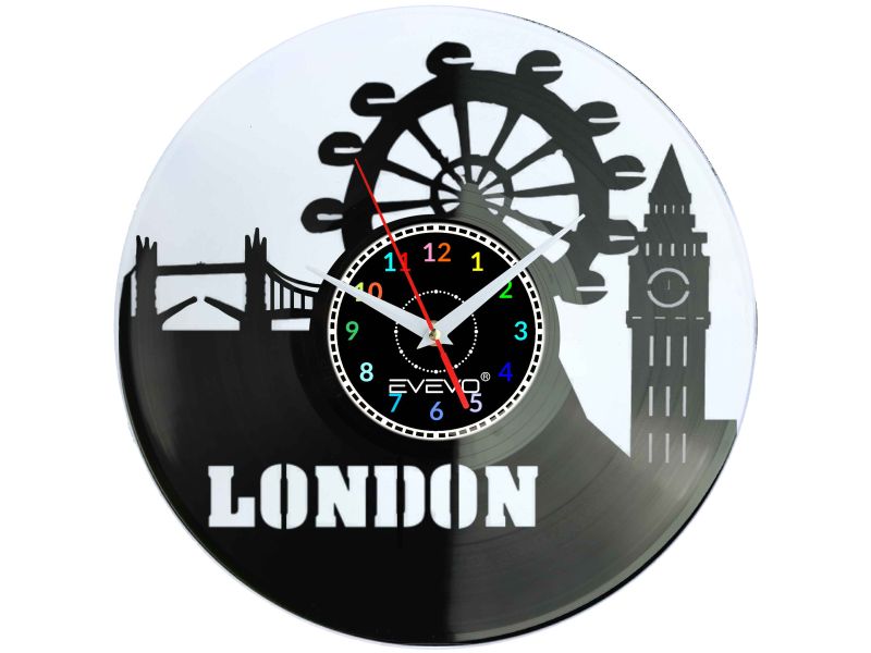 ZEGAR ŚCIENNY LONDYN ANGLIA TAMIZA METROPOLIA EVEVO