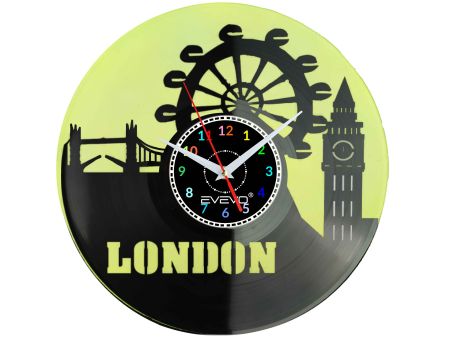 ZEGAR ŚCIENNY LONDYN ANGLIA TAMIZA METROPOLIA EVEVO