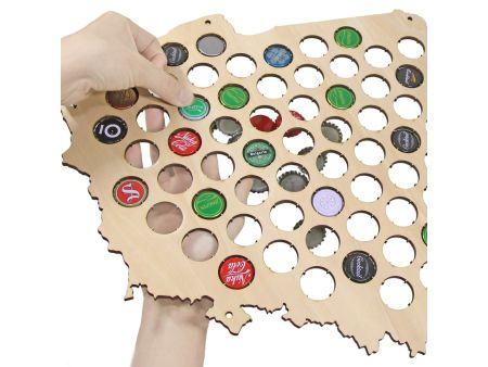 Polska Mapa Piwo Na Kapsle Tablica Piwa Piwna 3 Kolorów Do Wyboru Na Prezent Dla Niego M0004