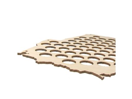 Polska Mapa Piwo Na Kapsle Tablica Piwa Piwna 3 Kolory Do Wyboru Na Prezent Dla Niego M0004 50x50cm