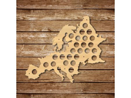 Europa Mapa Mini Piwo Na Kapsle Tablica Piwa Piwna 3 Kolorów Do Wyboru Na Prezent Dla Niego M0022 50x50 cm