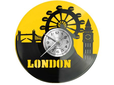 zegar scienny winylowy, zegar londyn anglia, zegar tamiza