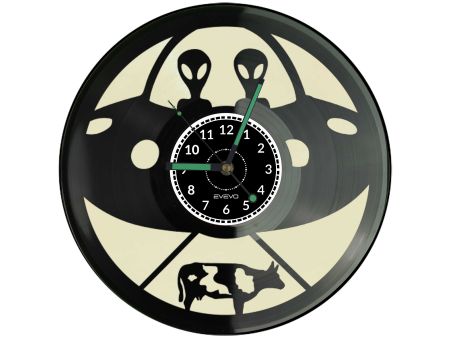 🕒 Zegar EVEVO C0013 🛸 UFO Statek Kosmiczny 🎁 Idealny prezent dla milosnikow kosmosu 🌌 Stylowa dekoracja pokoju ⏰
