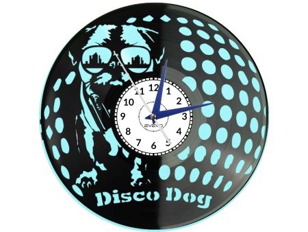 🐶 MOPS MOPSIK MOPSIĄTKO PUG PIES Z PŁYTY WINYLOWEJ KOLOROWE TŁO DLA NIEGO DLA NIEJ PREZENT UPOMINEK PODARUNEK