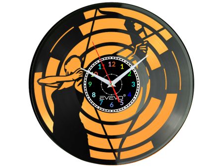 ŁUCZNIK STRZELEC ARCHER Z PŁYTY WINYLOWEJ KOLOROWE TŁO DLA NIEGO DLA NIEJ PREZENT UPOMINEK PODARUNEK C0037