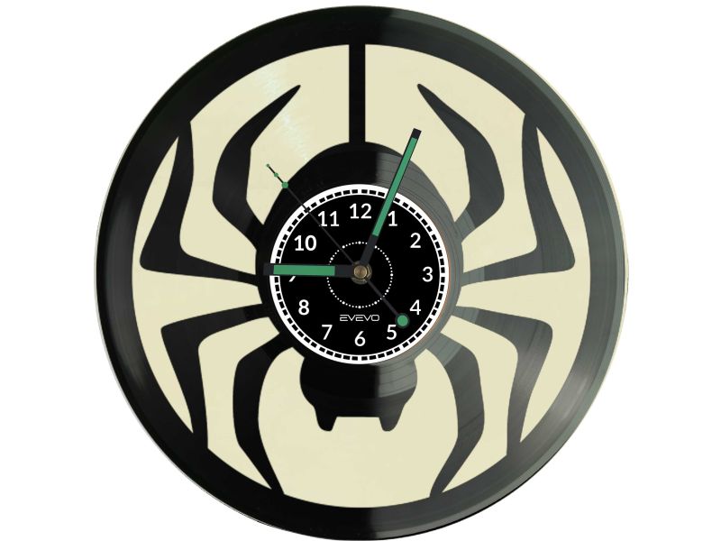 🕷️ PAJĄK SZEŚCIONOGI KOSARZ KRZYŻAK Z PŁYTY WINYLOWEJ KOLOROWE TŁO 🎁 DLA NIEGO DLA NIEJ