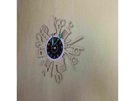 Zegar Krawcowej Ścienny Kolor Winyl Płyta Winylowa Prezent Urodziny Upominek EVEVO evevo.pl W0049K