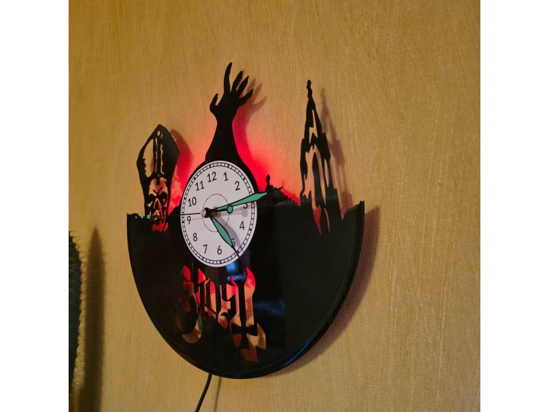 Assassin\'s Creed Zegar Ścienny Winyl Płyta Winylowa Prezent Dla Niej Dla Niego Prezent Urodziny Upominek evevo evevo.pl W3605