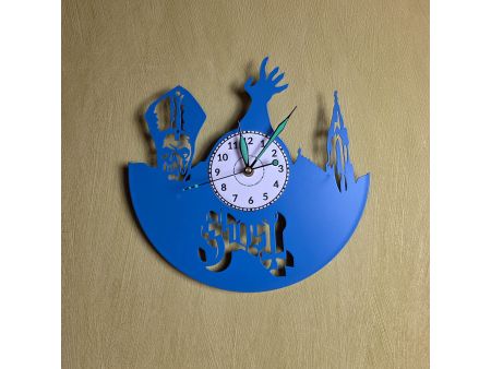 Ghost of Yotei  Zegar Ścienny Z Używanej Płyty Winylowej Kolor Prezent Upominek Dla Fana evevo.pl V0006K