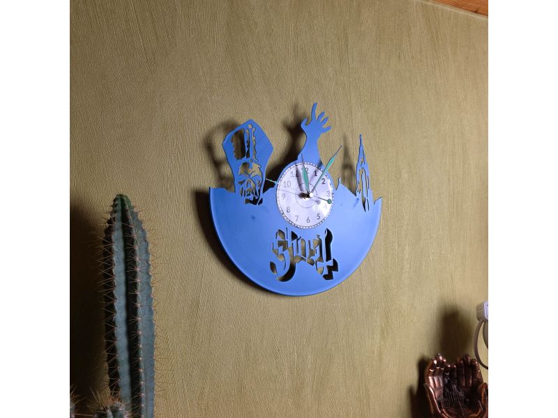 Ghost of Yotei  Zegar Ścienny Z Używanej Płyty Winylowej Kolor Prezent Upominek Dla Fana evevo.pl V0006K