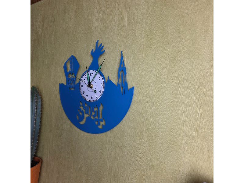 Ghost of Yotei  Zegar Ścienny Z Używanej Płyty Winylowej Kolor Prezent Upominek Dla Fana evevo.pl V0006K