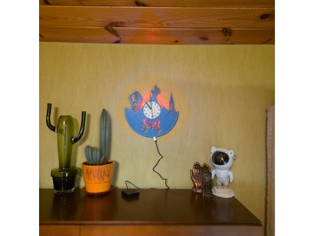 copy of ZEGAR ŚCIENNY SZYCIE MASZYNA DO SZYCIA PŁYTA WINYLOWA WINYL EVEVO