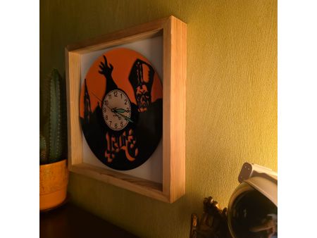 copy of ZEGAR ŚCIENNY SZYCIE MASZYNA DO SZYCIA PŁYTA WINYLOWA WINYL EVEVO