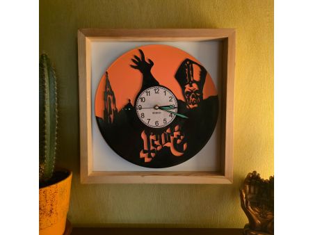 copy of ZEGAR ŚCIENNY SZYCIE MASZYNA DO SZYCIA PŁYTA WINYLOWA WINYL EVEVO