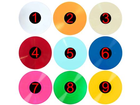 Ghost of Yotei Zegar Ścienny z Używanej Płyty Winylowej Prezent Upominek evevo.pl V0006K