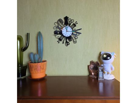 ZEGAR ŚCIENNY SZYCIE MASZYNA DO SZYCIA PŁYTA WINYLOWA WINYL EVEVO