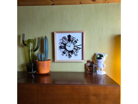 Assassin\'s Creed Zegar Ścienny Winyl Płyta Winylowa Prezent Dla Niej Dla Niego Prezent Urodziny Upominek evevo evevo.pl W3605