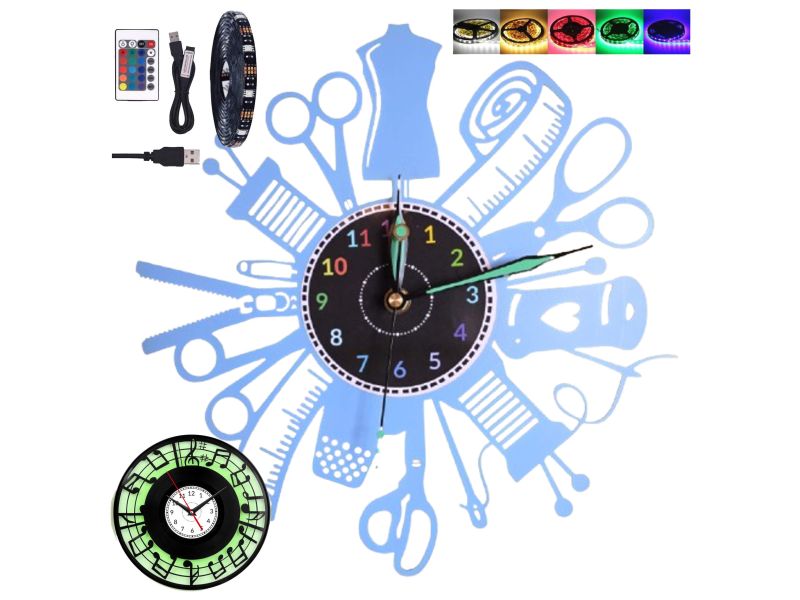 Assassin\'s Creed Zegar Ścienny Winyl Płyta Winylowa Prezent Dla Niej Dla Niego Prezent Urodziny Upominek evevo evevo.pl W3605