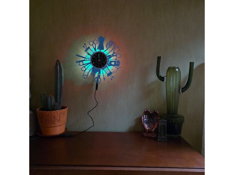 Assassin\'s Creed Zegar Ścienny Winyl Płyta Winylowa Prezent Dla Niej Dla Niego Prezent Urodziny Upominek evevo evevo.pl W3605