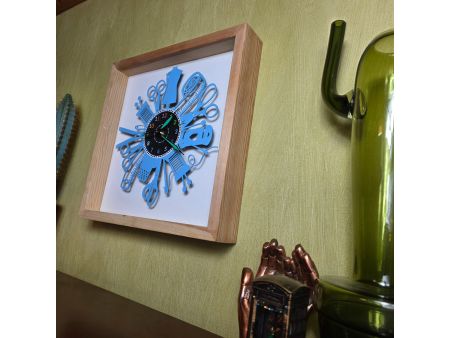 Szycie Maszyna do Szycia Zegar Ścienny Podświetlany LED RGB Na Pilota Płyta Winylowa Nowoczesny Dekoracyjny Na Prezent Urodziny